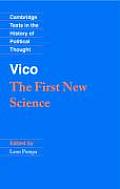 The First New Science (Cambridge Texts in the History of Political Thought)