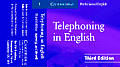 Telephoning in English Audio Cassette (Cambridge Professional English)