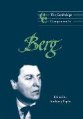 Cambridge Companion to Berg Cover