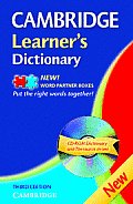 Cambridge Learner's Dictionary with CDROM