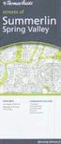Folded Map Summerlin/West Las Vegas/The Strip