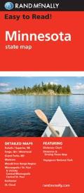 Minnesota State Map (Rand McNally Easy to Read!) Cover