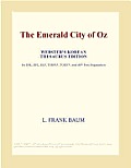 The Emerald City of Oz (Webster's Korean Thesaurus Edition)