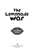 The Lemonade War Cover
