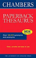 Chambers Paperback Thesaurus