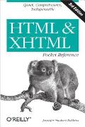HTML and XHTML Pocket Reference