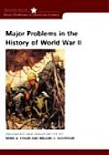 Major Problems in the History of World War II Cover