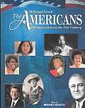 The Americans: Reconstruction to the 21st Century (03 Edition) Cover