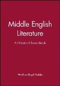 Middle English Literature: An Historical Sourcebook