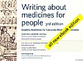 Writing about medicines for people
