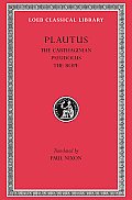 Loeb Classical Library #260: Volume IV. the Little Carthaginian. Pseudolus. the Rope