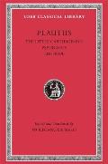The Little Carthaginian. Pseudolus. the Rope (Loeb Classical Library) Cover