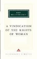 Vindication of the Rights of Woman (Everyman's Library) Cover