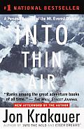 Into Thin Air: A Personal Account of the Mount Everest Disaster Cover