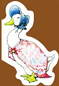 Jemima Puddle-Duck Giant Shaped Board Book