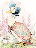 Jemima Puddle-Duck (Large Shaped Board Book) (Potter) Cover