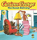 Curious George and the Donut Delivery (Curious George - Level 1) Cover