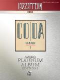 Led Zeppelin -- Coda Platinum Guitar: Authentic Guitar Tab (Alfred's Platinum Album Editions)