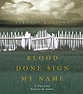 Blood Done Sign My Name Cover