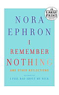 I Remember Nothing: And Other Reflections (Large Print) Cover