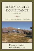Heritage Resources Management Series #3: Assessing Site Significance