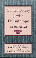 Contemporary Jewish Philanthropy in America