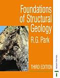 Foundation of Structural Geology Cover