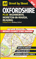 Aa Street By Street Oxfordshire