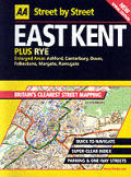 Street By Street East Kent Plus Rye