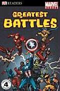 Marvel Heroes Greatest Battles (DK Readers: Level 4) Cover