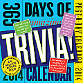 365 Days of Amazing Trivia 2014 Calendar Cover