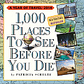 1,000 Places to See Before You Die 2014 Page-A-Day Calendar Cover