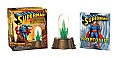 Superman: Glowing Kryptonite and Illustrated Book [With Light-Up Relica of Kryptonite Mounted on a Base and Booklet] (Mega Mini Kits) Cover