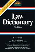 Law Dictionary 5TH Edition