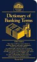 Dictionary of Banking Terms 5TH Edition Cover