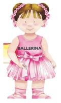 Ballerina (Mini People Shape Books) Cover