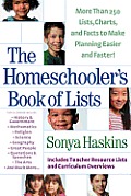 The Homeschooler's Book of Lists: More Than 250 Lists, Charts, and Facts to Make Planning Easier and Faster with CDROM