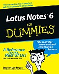 Lotus Notes R6 for Dummies (For Dummies)