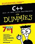 C++ All-In-One Desk Reference for Dummies(r) with CDROM (For Dummies)