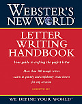 Webster's New World Letter Writ. Handbook (03 Edition) Cover
