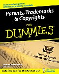 Patents, Copyrights & Trademarks for Dummies (For Dummies) Cover
