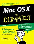Mac OS X for Dummies (For Dummies) Cover