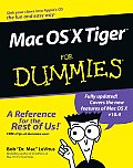 Mac OS X Tigerfor Dummies (For Dummies)