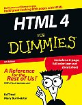 Html 4 for Dummies 5TH Edition Cover