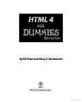 Html 4 for Dummies