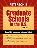 Peterson's Graduate Schools in the U.S. (Peterson's Graduate Schools in the U.S) Cover
