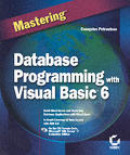 Mastering Database Prog with Visual Basic 6 with CDROM (Mastering) Cover