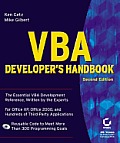 VBA Developer's Handbook Cover