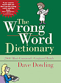 The Wrong Word Dictionary