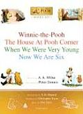 A.A. Milne's Pooh Classics Boxed Set: Winnie-The-Pooh; The House at Pooh Corner; When We Were Very Young; Now We Are Six